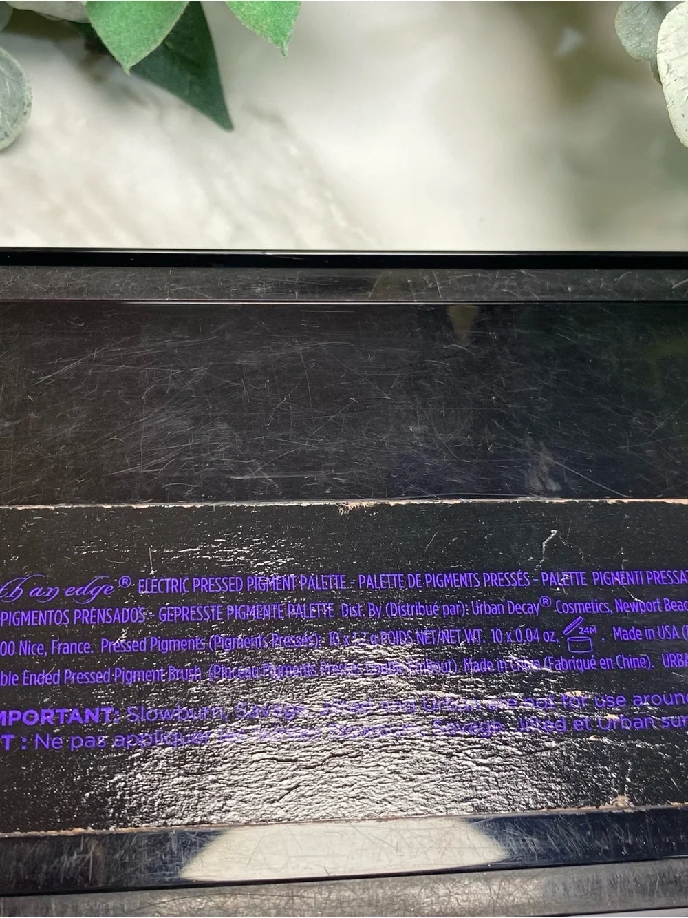 Urban Decay Electric Eyeshadow Pigments Palette